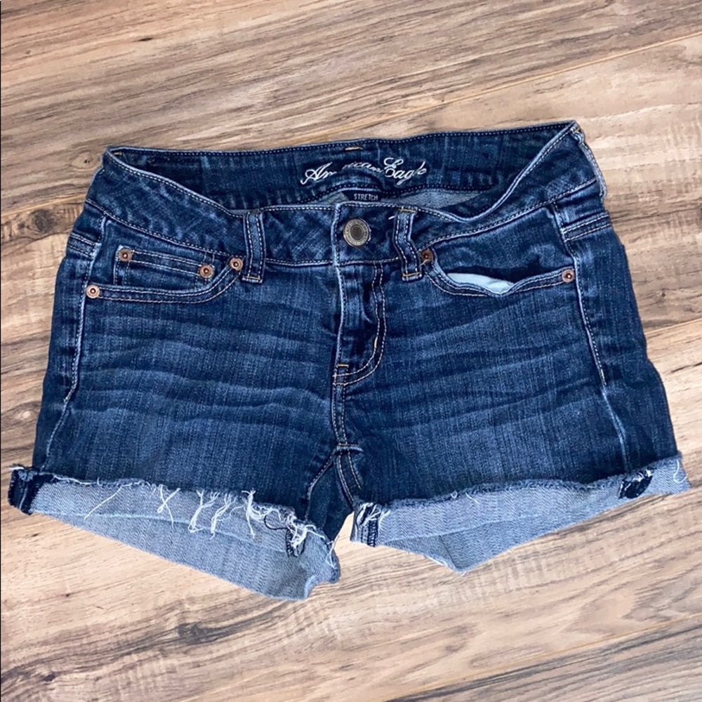 american eagle jean shorts